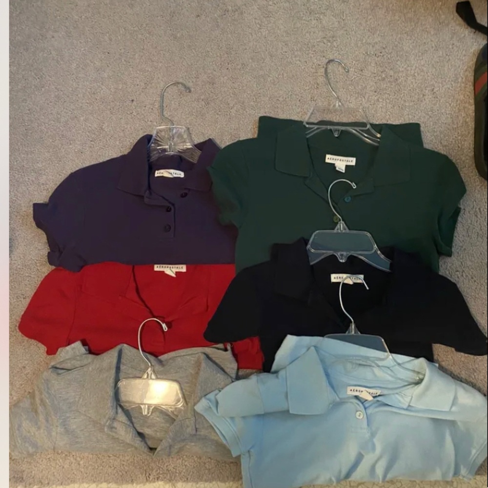 Girls Aeropostale Polos size small